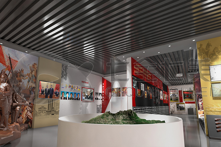 勤政廉政展廳搭建，反腐倡廉警示教育基地施工，勤政廉政展館方案