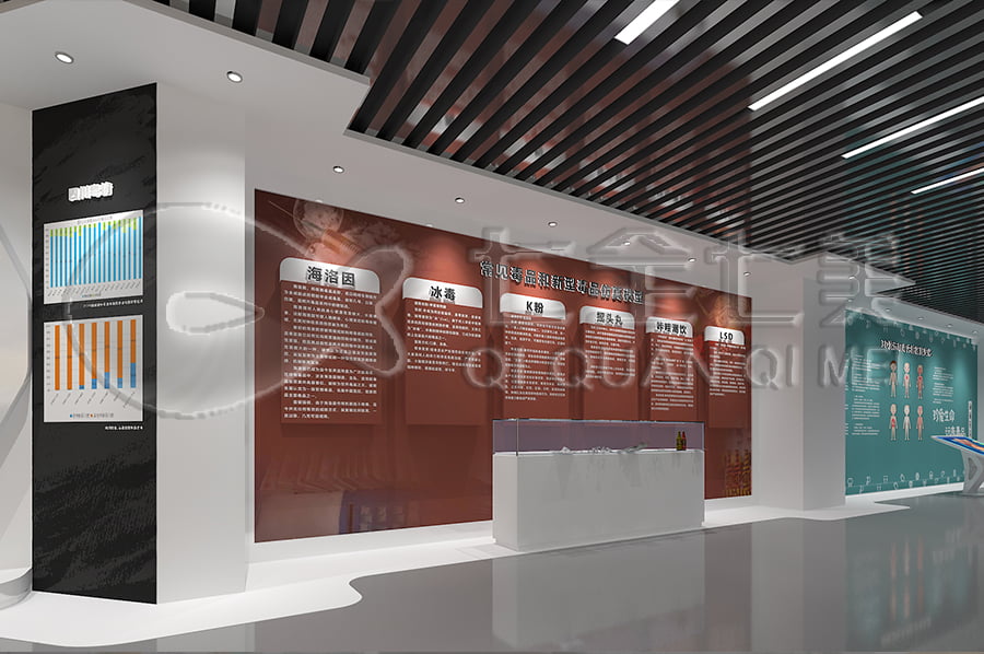 毒品預(yù)防教育、展廳設(shè)計(jì)、多媒體設(shè)備、青少年教育、禁毒警示