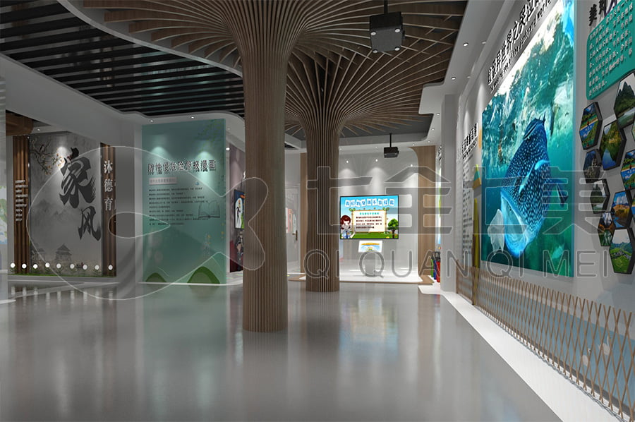 普法館, 普法宣傳展廳解決方案公司, 法院法制教育展館設(shè)計(jì)圖片