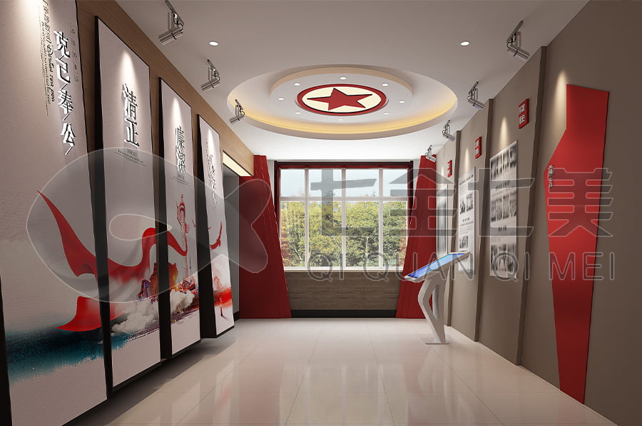 廉政文化基地，黨風(fēng)廉政示范展館布置，廉潔文化展廳施工單位公司