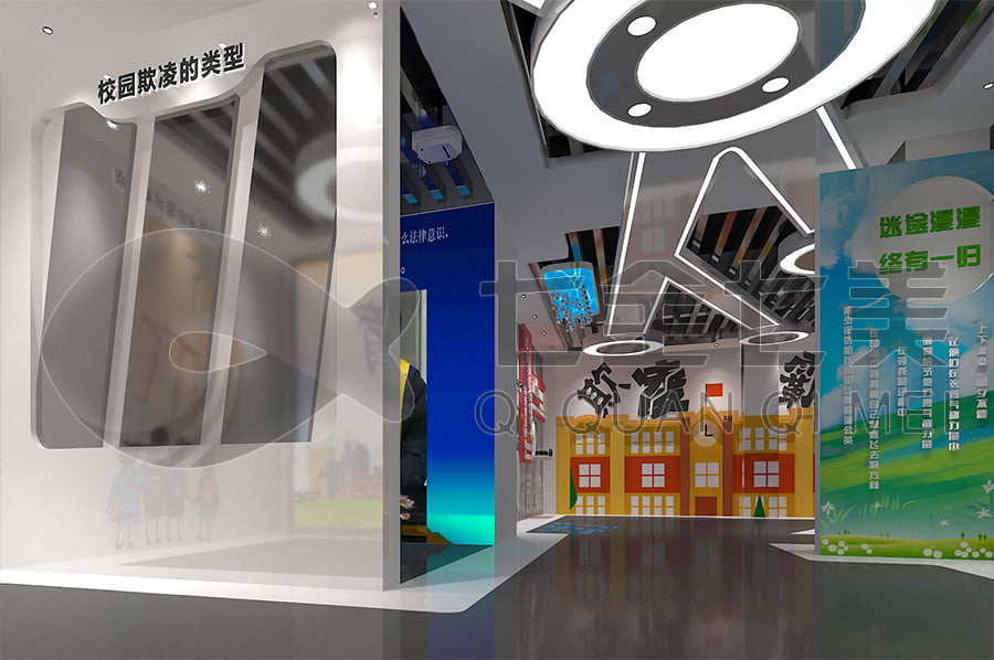 法治文化展館，普法示范平臺布置，法院普法示范展館，規(guī)劃設(shè)計公司