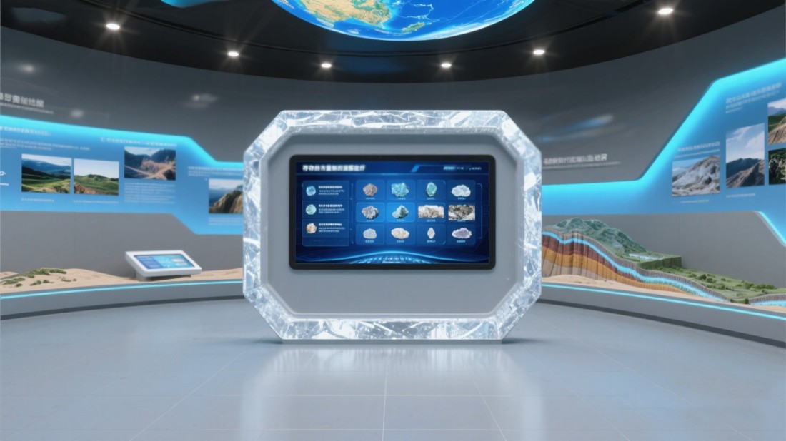 互動(dòng)化石博物館效果圖